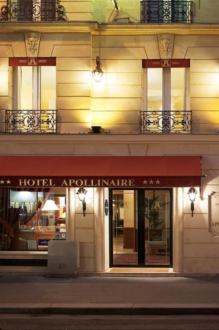 Apollinaire Hotel Párizs Kültér fotó